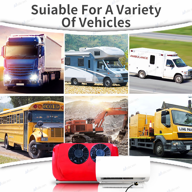 Air Conditioner Systems 12V Truck Parking Air Conditioning 12 Volt 24V Split Caravan Air Conditioner Unit for Camper Van Cabin