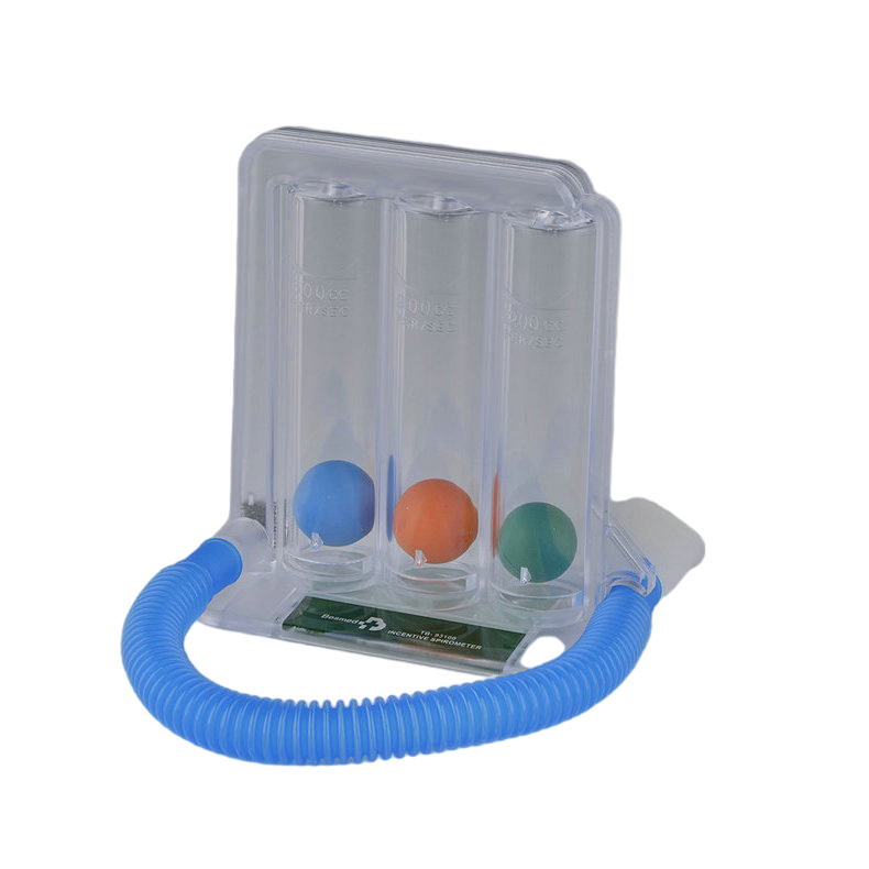 Medical Supply Factory Price Portable Breath Medical Breathing Exercise Device Incentive Spirometer Breathing Trainer