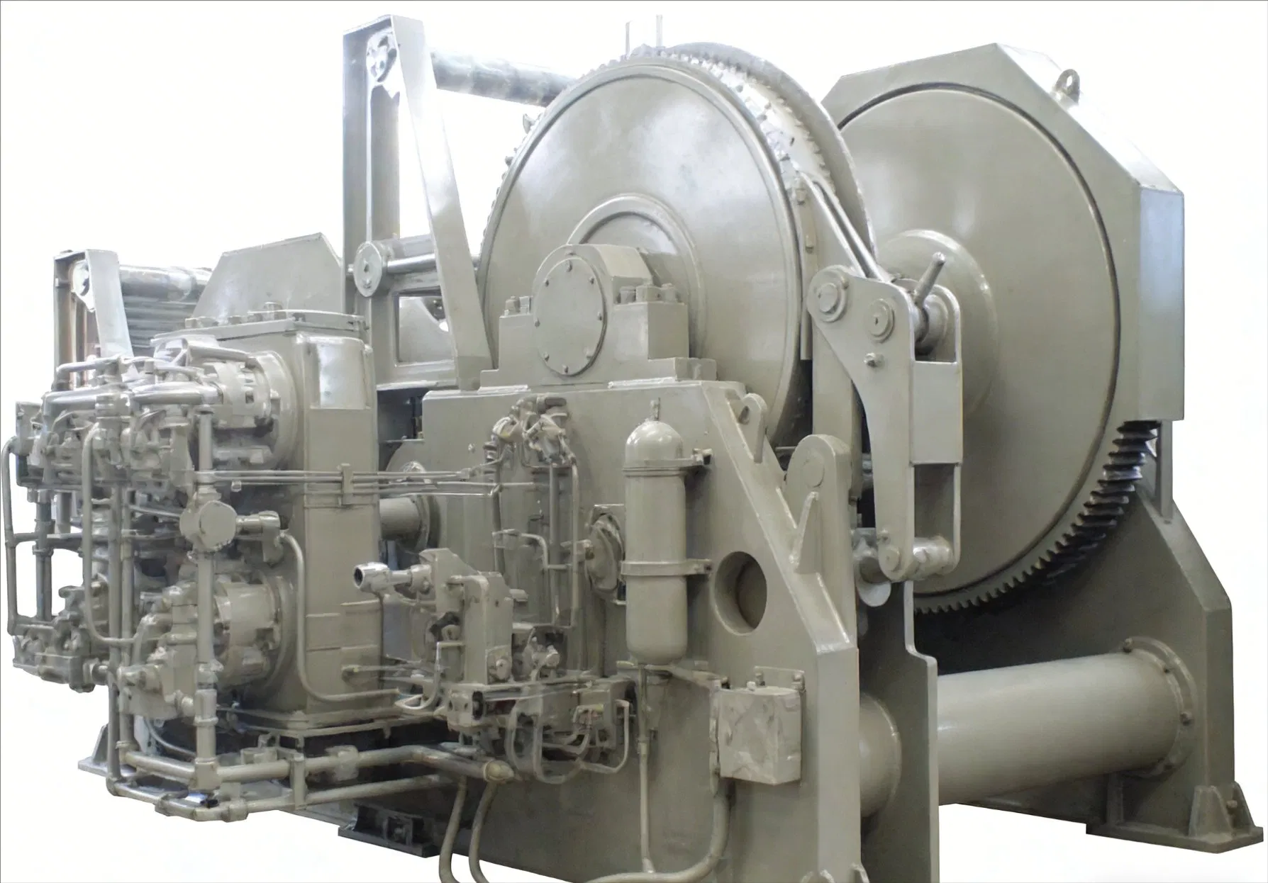 China Ship Deck Equipment Hydraulic Marine 150 T Anchor Handling Towing Winch for Tugboat