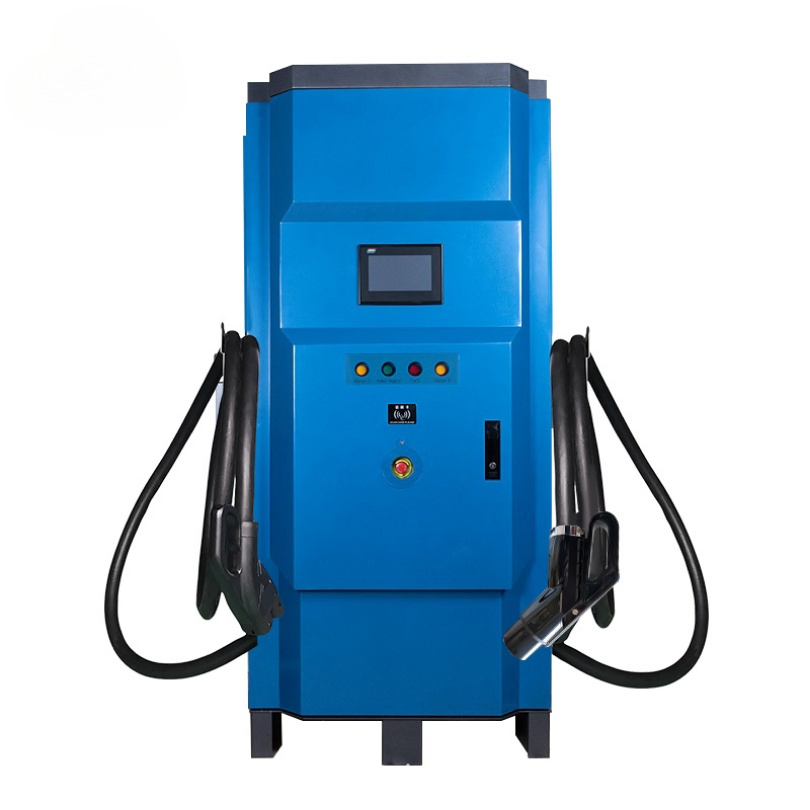 Ocpp Enabled EV DC Charging Station Dual Gun for Commercial EV Fleet Charging