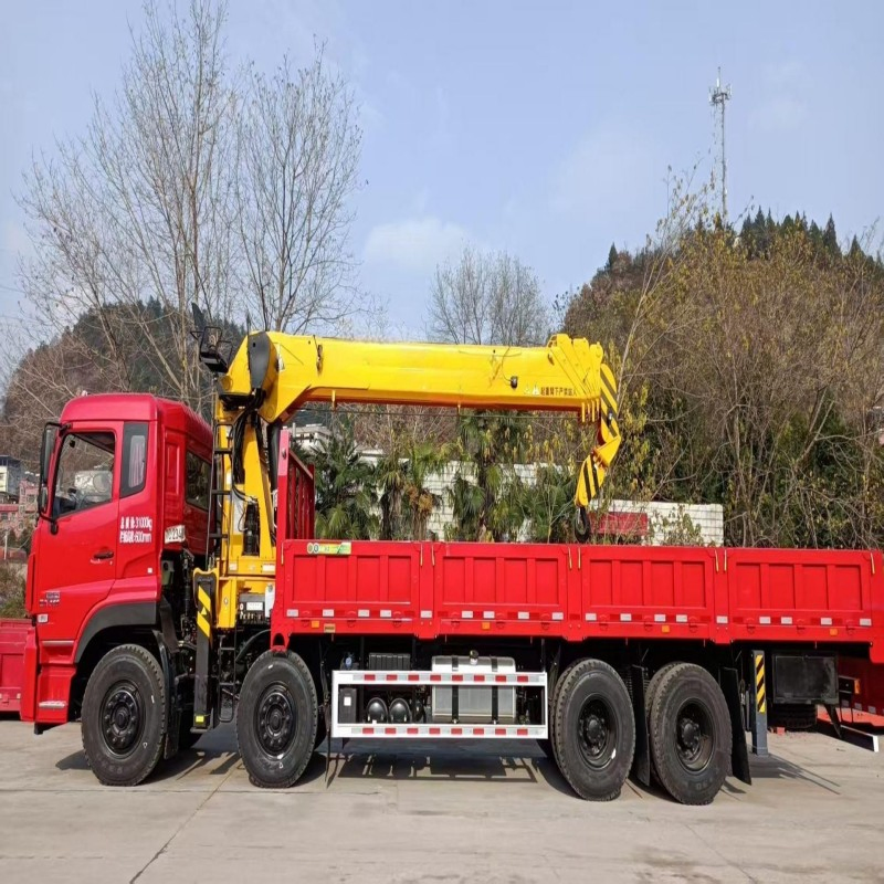 Durable &amp; Reliable 16 Ton Telescopic Boom Truck Mounted Crane for Industrial Applications