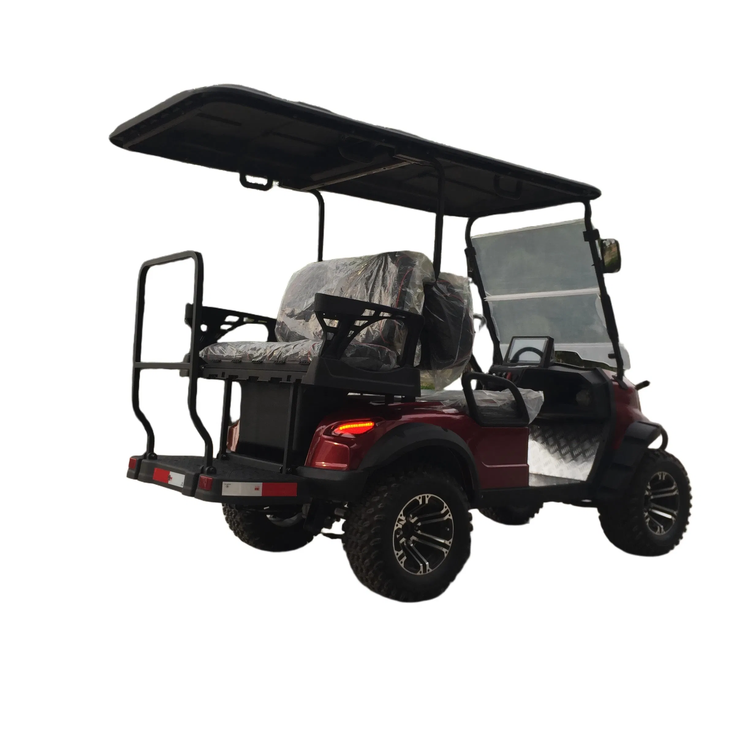 Electric Terrain Golf Cart with Quiet Motor Operation Through Peaceful Driving Experience