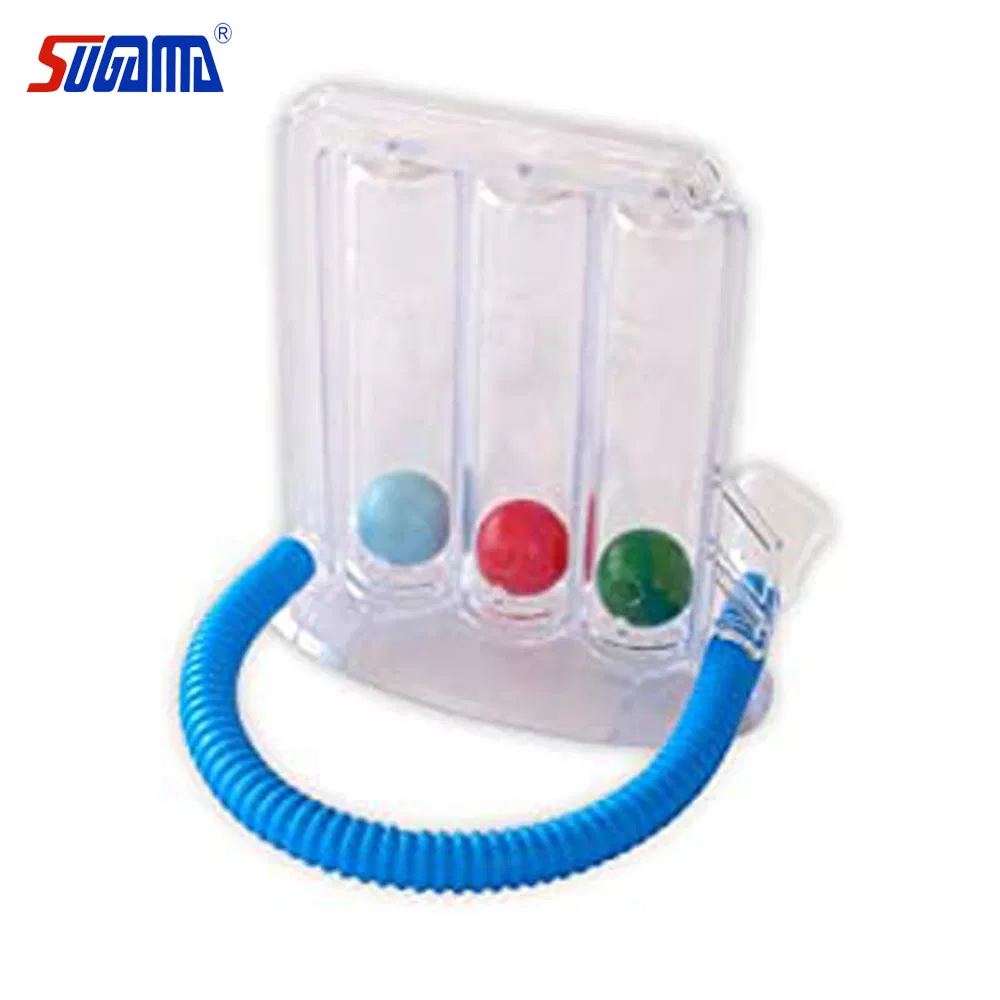 Factory Wholesale 3 Balls Incentive Spirometer Medical Breathing Exerciser