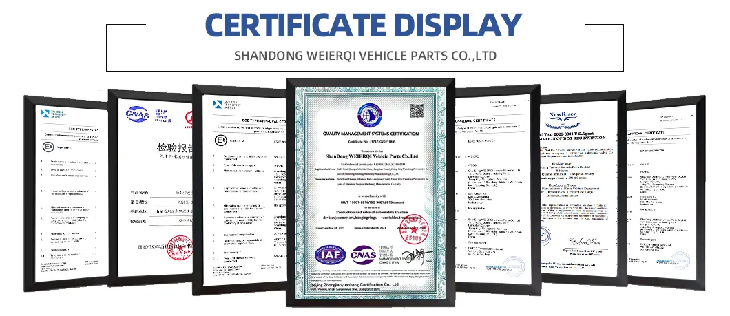 Certifications Display