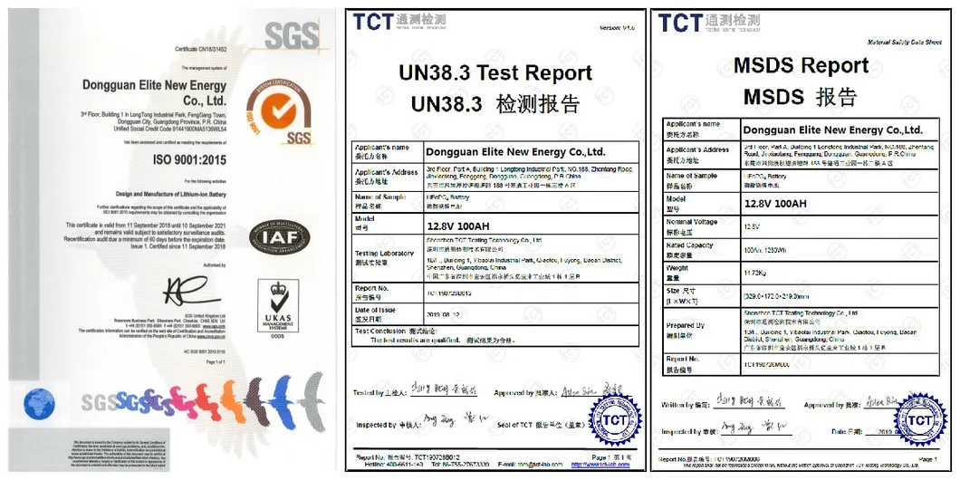 Product Certifications