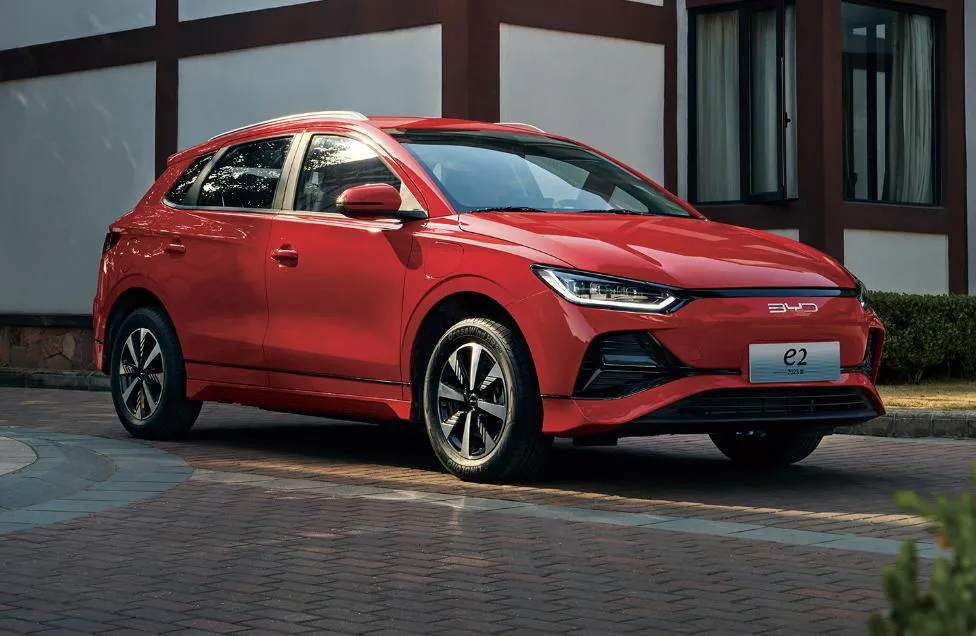 Electric Car Side View