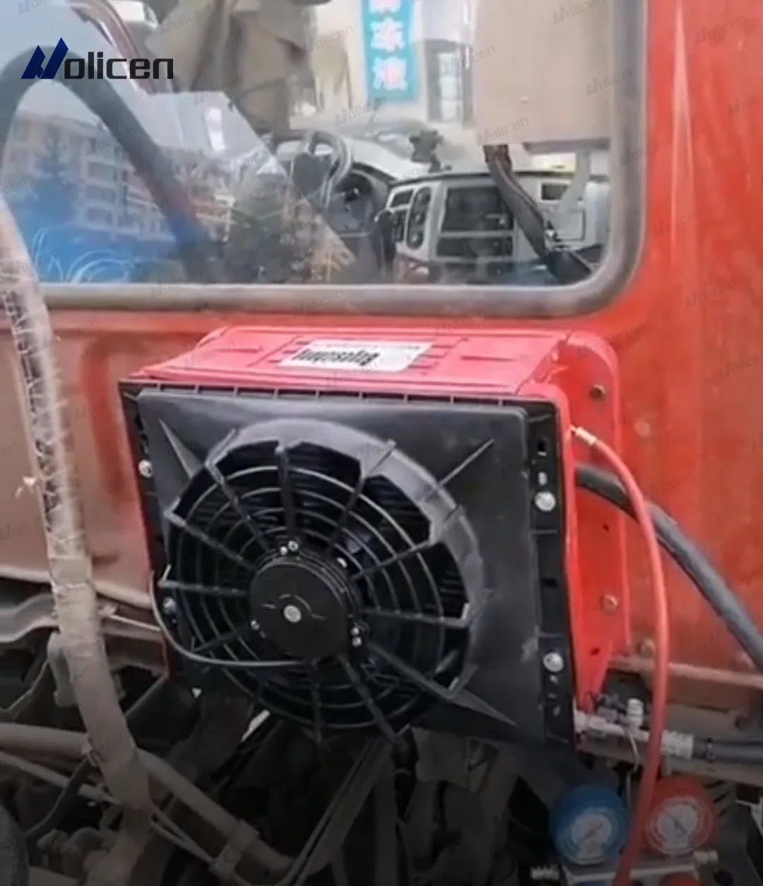 Manufacturer 12V 24V Truck Air Conditioner Air Conditioning System Exavator Bulldozer