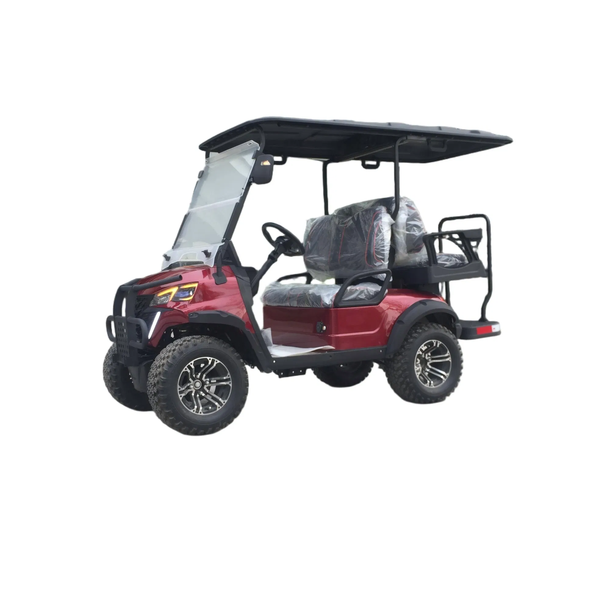 Electric Terrain Golf Cart with Quiet Motor Operation Through Peaceful Driving Experience