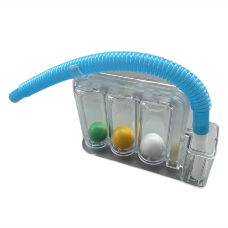 Three Balls Incentive Spirometer Medical Breathing Exerciser