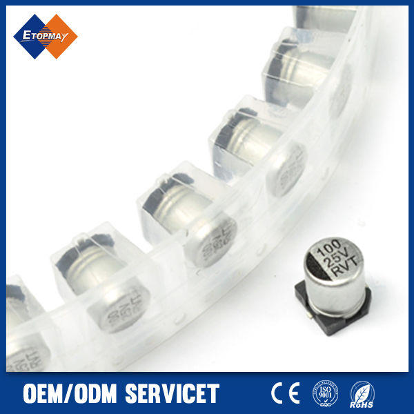 High-Performance 50V 1UF SMD Aluminum Capacitor for Electronics