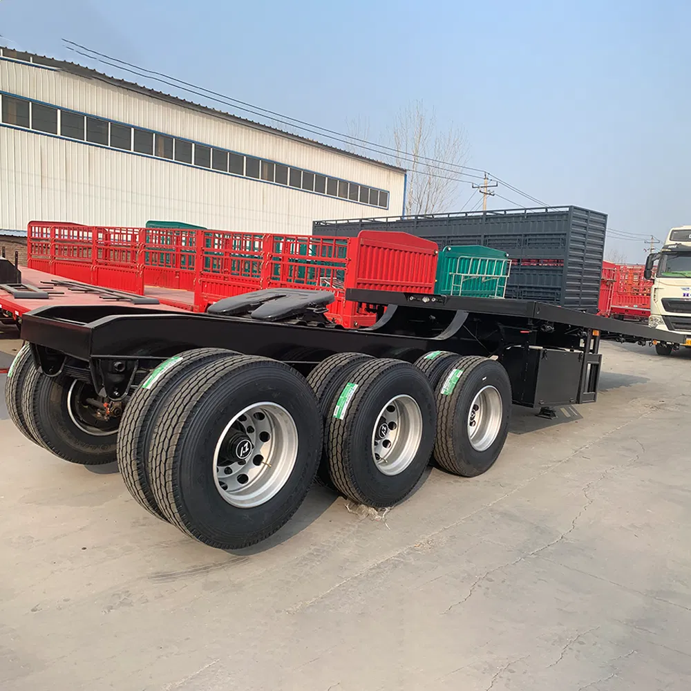 Zw Trailer 4 Axle Heavy Duty Low Bed Towing Dolly Trailer Superlink Dolly Trailers for Sale