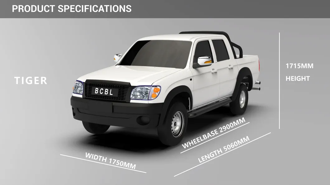 Electric Pickup Rear View