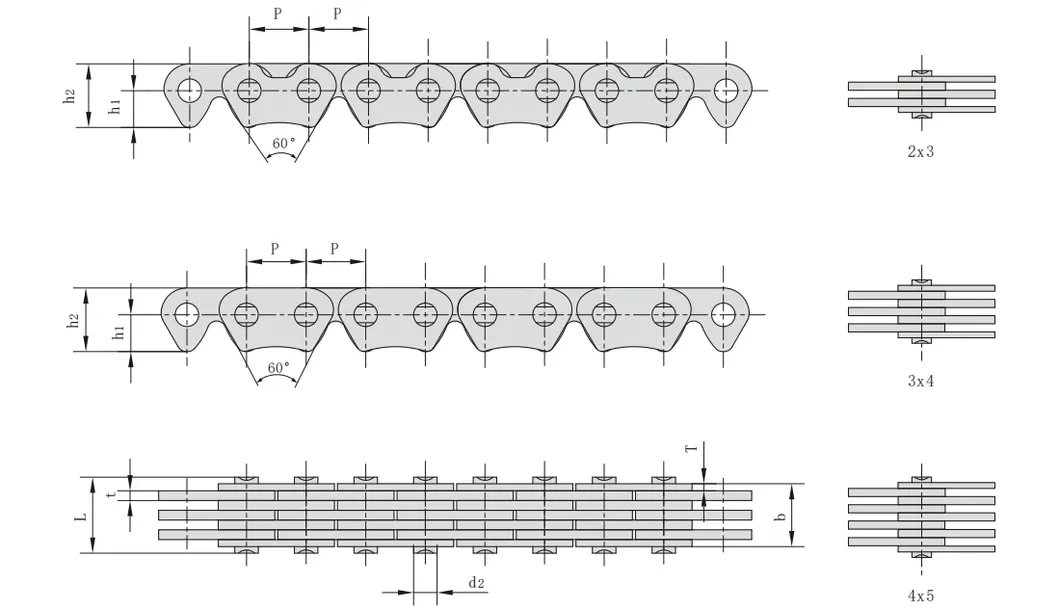 Durable Motorcycle Roller Chains