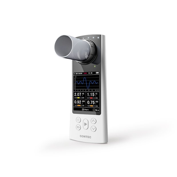 Incentive Spirometry Device Pulmonary Lung Function Tests Analyzer Digital Portable Spirometer