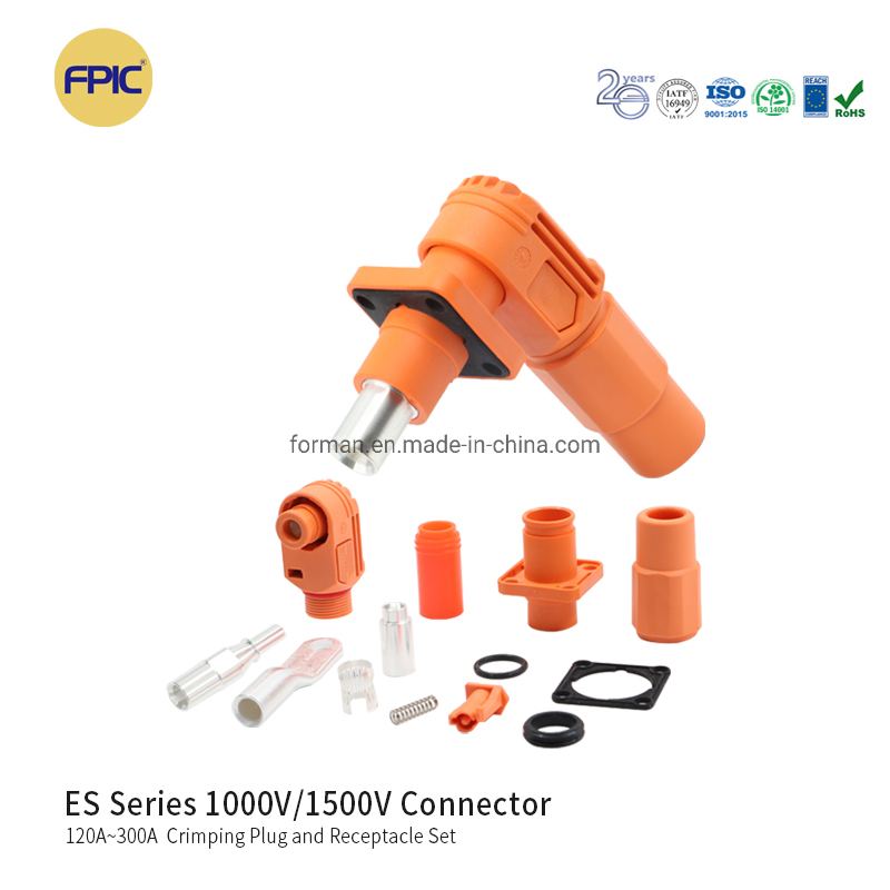 Safety EV Charging Station Hv Battery Connector for Energy Storage Connector