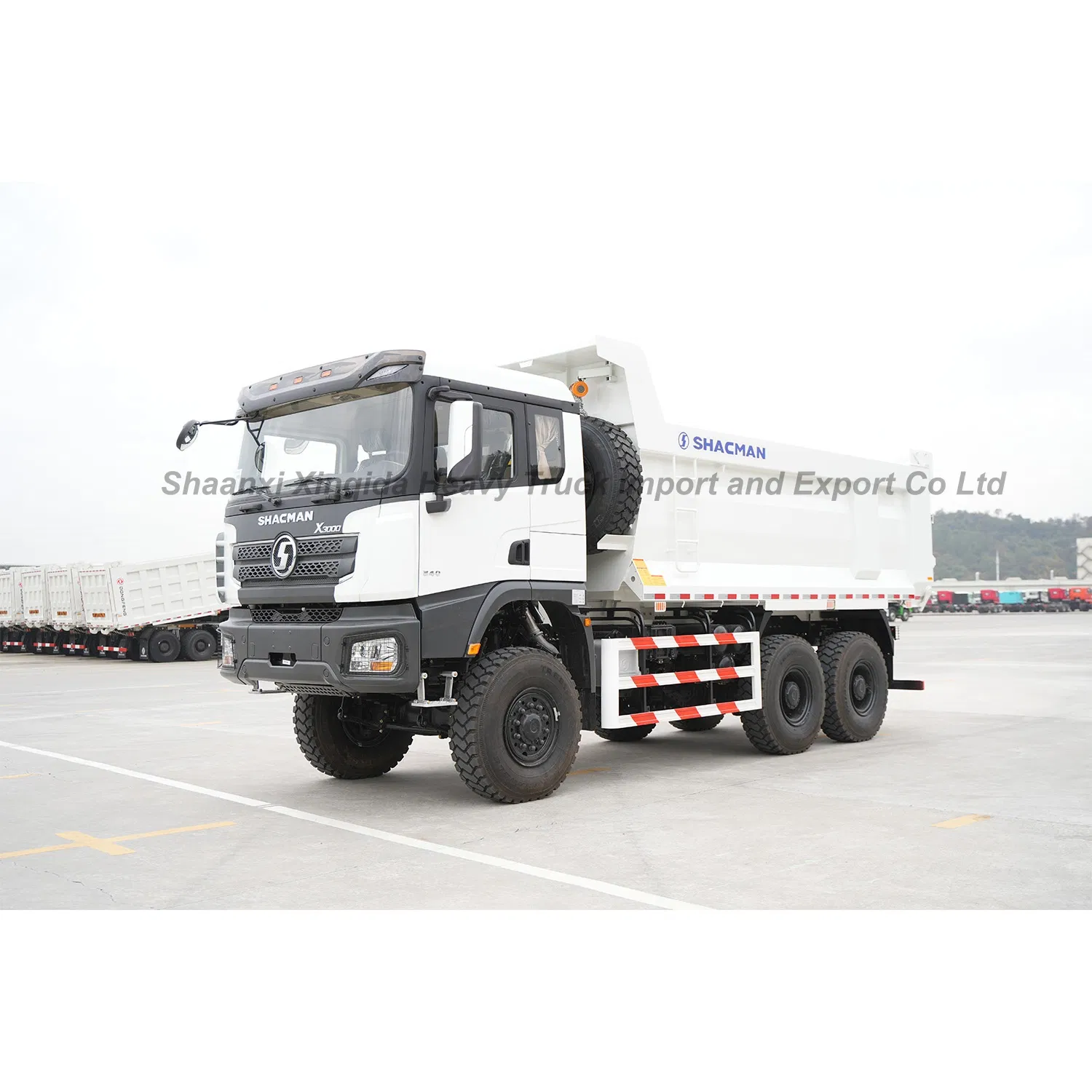 Shacman New Used Tipper X3000 6X4 10 Wheels Dumper Heavy Light Lorry Tipper Construction Cargo Dump Mining Semitrailer Towing Heavy Duty Transport Truck