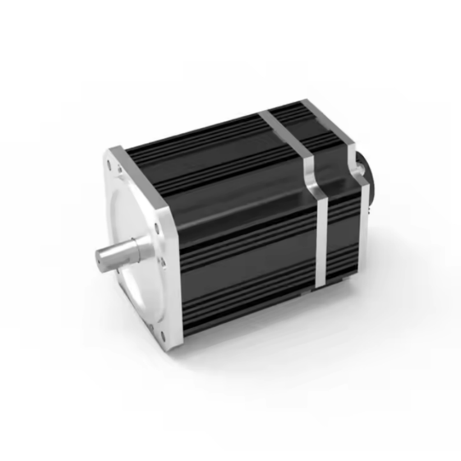 Brushless Customized Big Power High Torque 96V 5000W 5 Kw 3000rpm BLDC Servo Motor with Encoder /24V Brake for Agv/EV Conversion Kit/Car/Boats/Mobile Robots