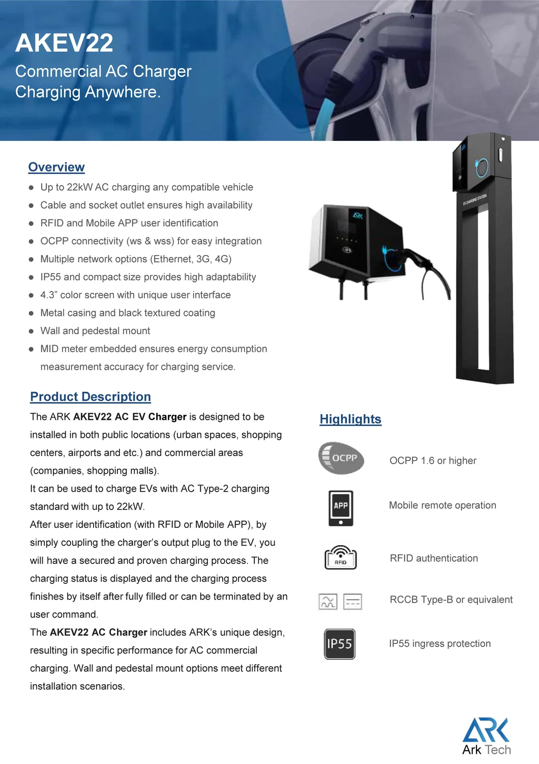 AC EV Charger Details