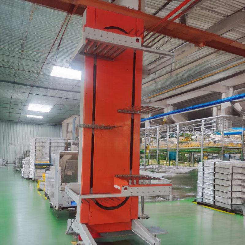 Compact Fork Arm Lifter for Space-Limited Facilities