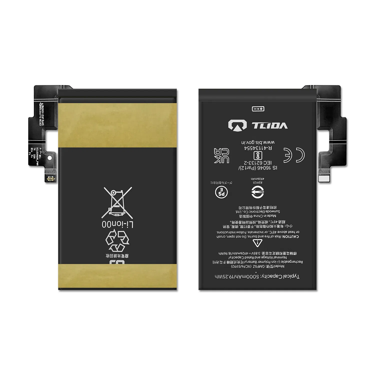 100% Zero Cycle Health Cell Phone Battery for Google Pixel 7 PRO