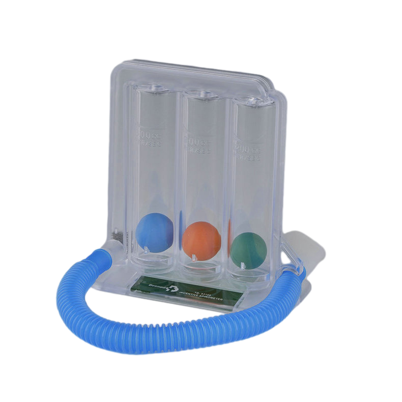 Medical Supply Factory Price Portable Breath Medical Breathing Exercise Device Incentive Spirometer Breathing Trainer