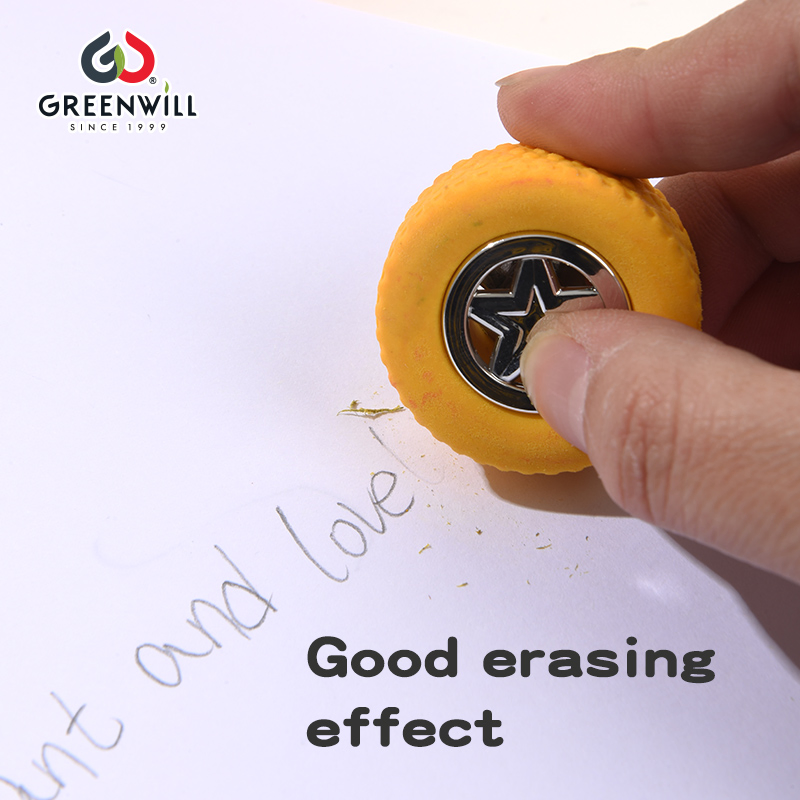 Speedy Tire Eraser Erase Errors Accelerate Learning Classroom Incentives School Gifts (GW48)