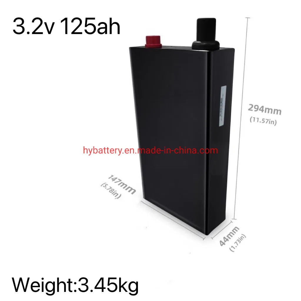 Byd Safety Brand New Rechargeable Prismatic LiFePO4 Battery 3.2V 125ah 5c High Discharge Rate Prismatic EV Battery
