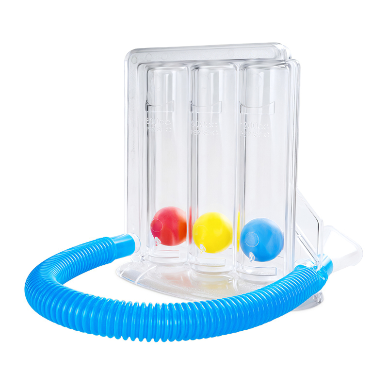 Three Balls Incentive Spirometer Medical Breathing Exerciser