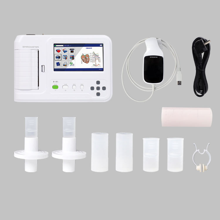 Touch Screen Digital Incentives Spirometer Price for Sale Spirometer Sp100
