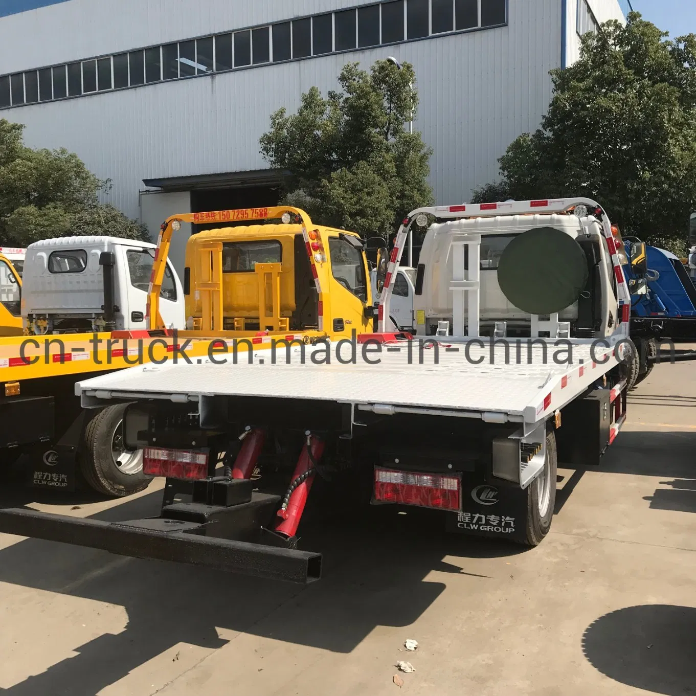 Car Carrier Diesel Light Heavy Duty Flatbed Recovery Rescue Vehicle Body Rollback Removal Breakdown Wrecker Towing Tow Truck