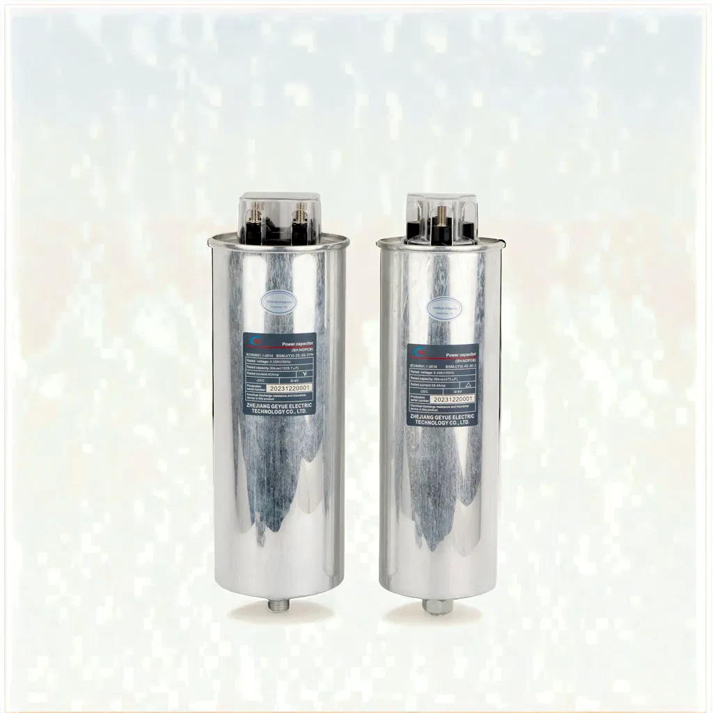 Bsmj (Y) 0.45-7.5-1 High-Performance 0.45kv Single Phase Capacitor for Efficient Power Supply