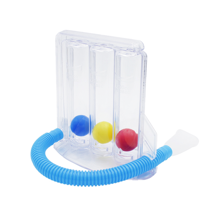 Wholesale Three Balls Incentive Spirometer Medical Breathing Exerciser
