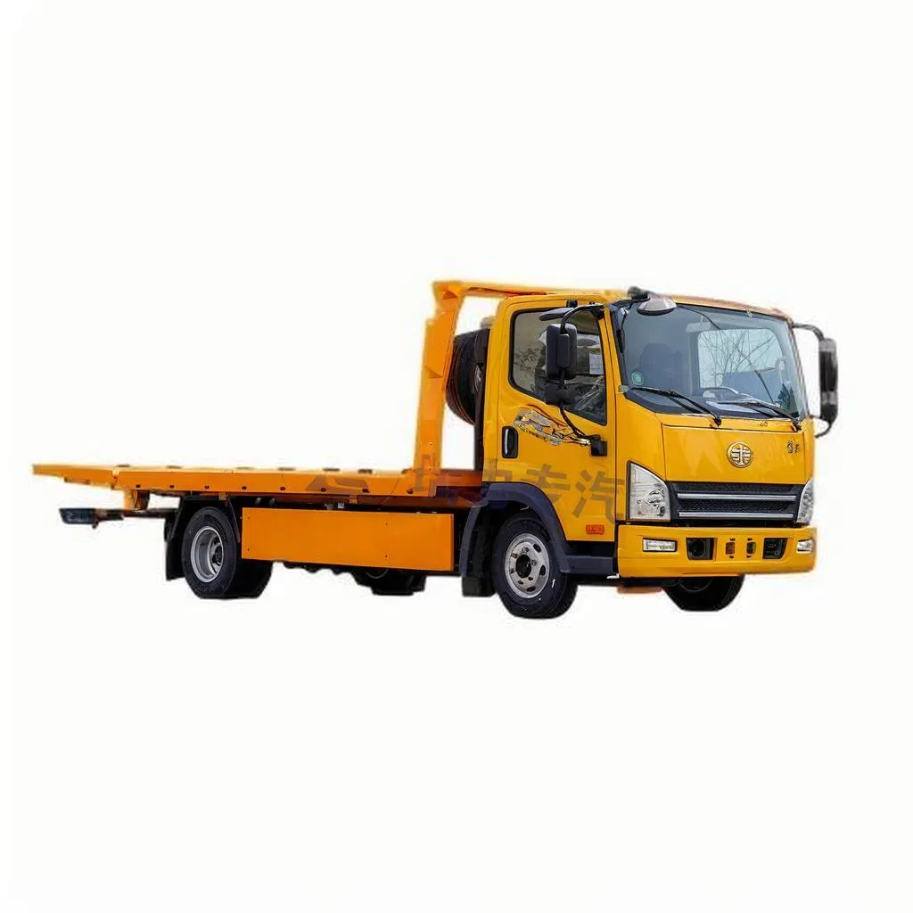 3ton 4ton 5ton 6ton 8ton 12ton 16ton 20ton 30ton 50ton FAW Towing Wrecker Truck Flatbed Road Recovery Rescue Wrecker Tow Truck for Sale