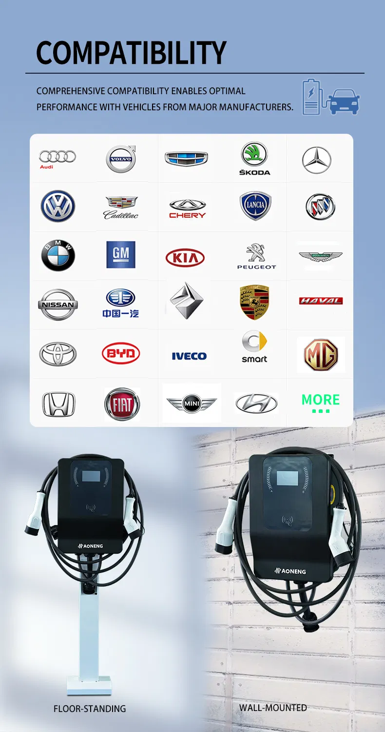 Fast Solar Powered AC Electric Vehicle Charger Detail 6