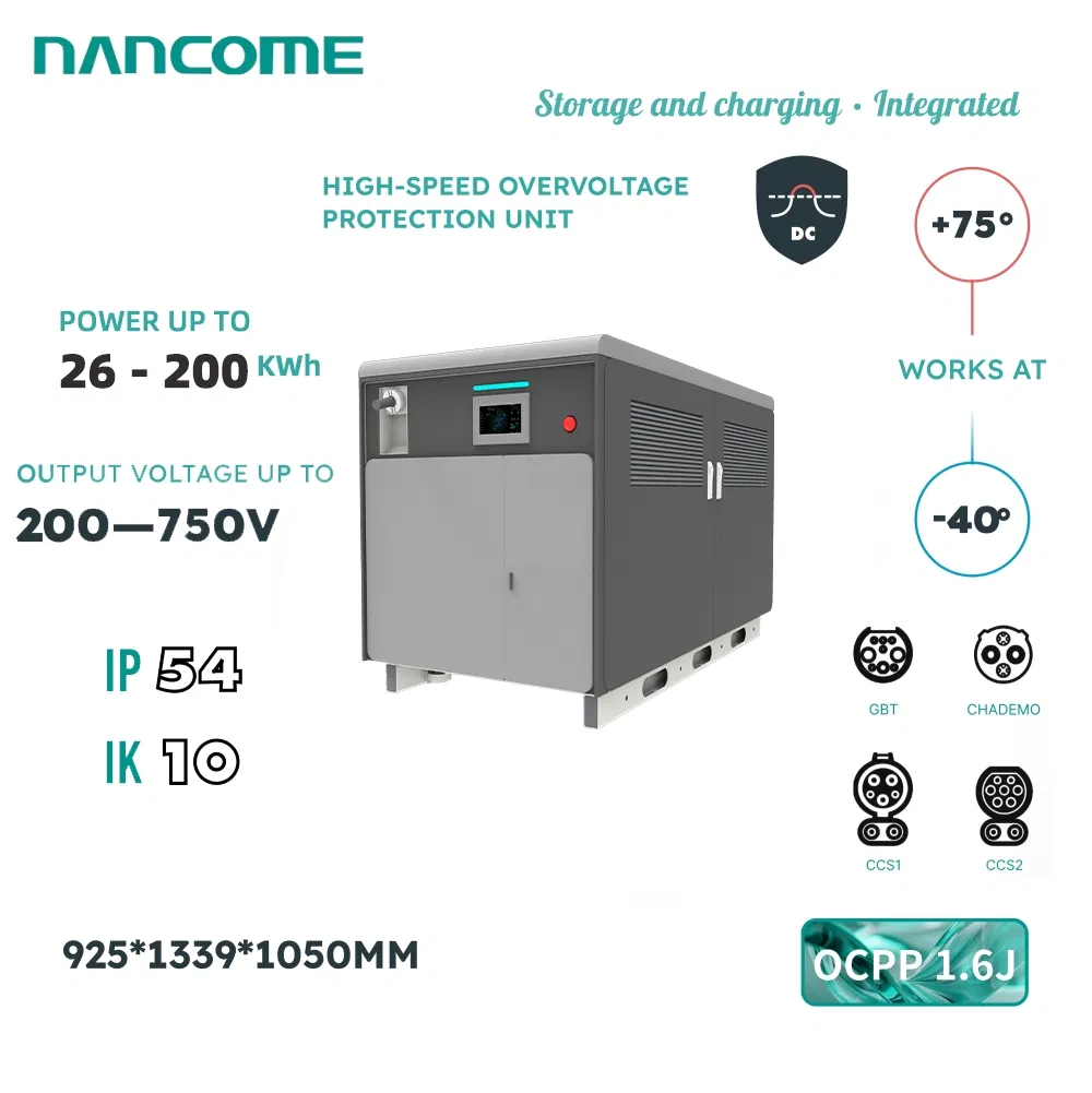 Nancome 26kwh Mobile Charging Fleets for Efficient EV Charging Deployment