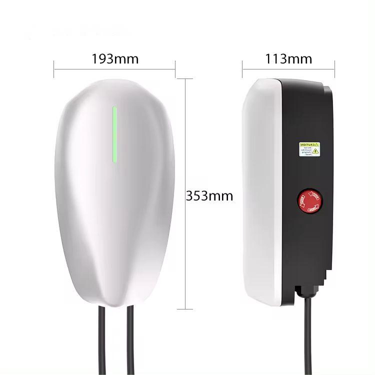 Type 2 Vehicle Car Charging Station Model 3 5m Cable Electric Vehicle Safety Charging Pile 11kw EV Charger