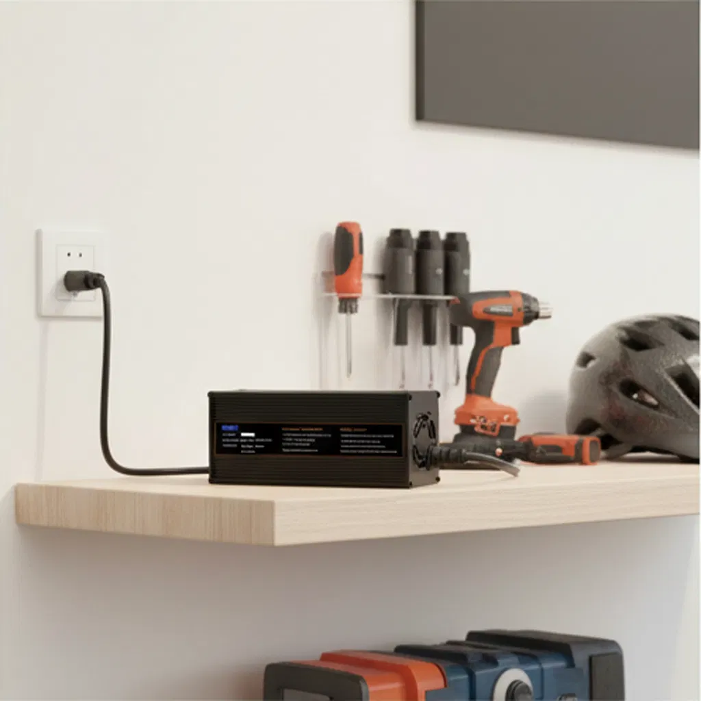 Heavy-Duty Industrial Smart Charging Module for Forklifts and EV Fleets with IP34 Protection 1200W Lithium Charger