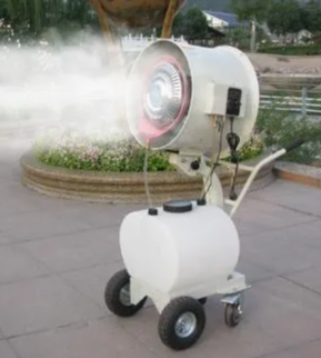 Ultra-Quiet High-Power Mist Fan for Ultimate Cooling Experience