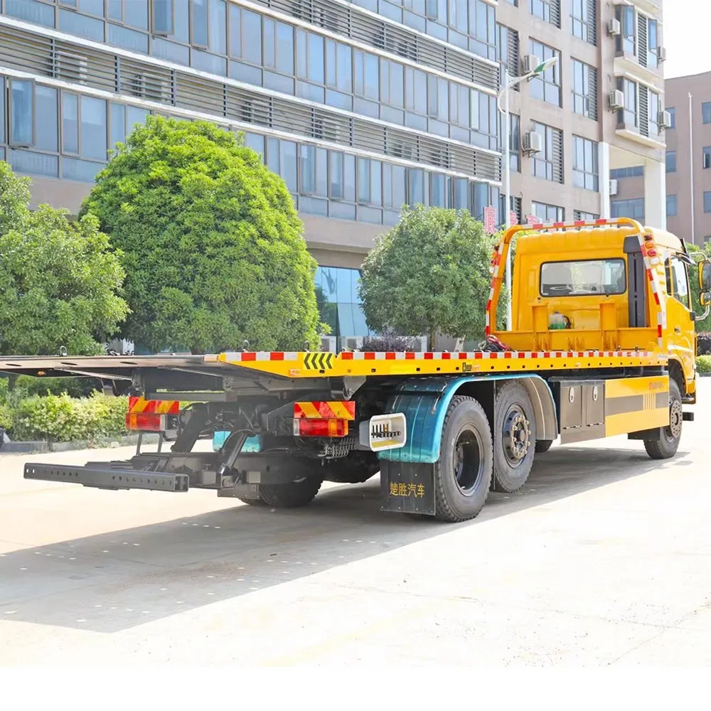 Tri-Ring Euro-3 Tow Wrecker Flatbed Towing Wrecker Truck for Emergency Rescue Road Clearance