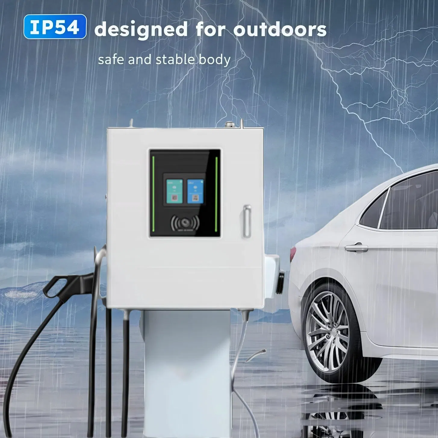 Guhe 40kw Electric Vehicle Charger Charge Fleet Charging Infrastructure CCS1 CCS2 Chademo Gbt Standard