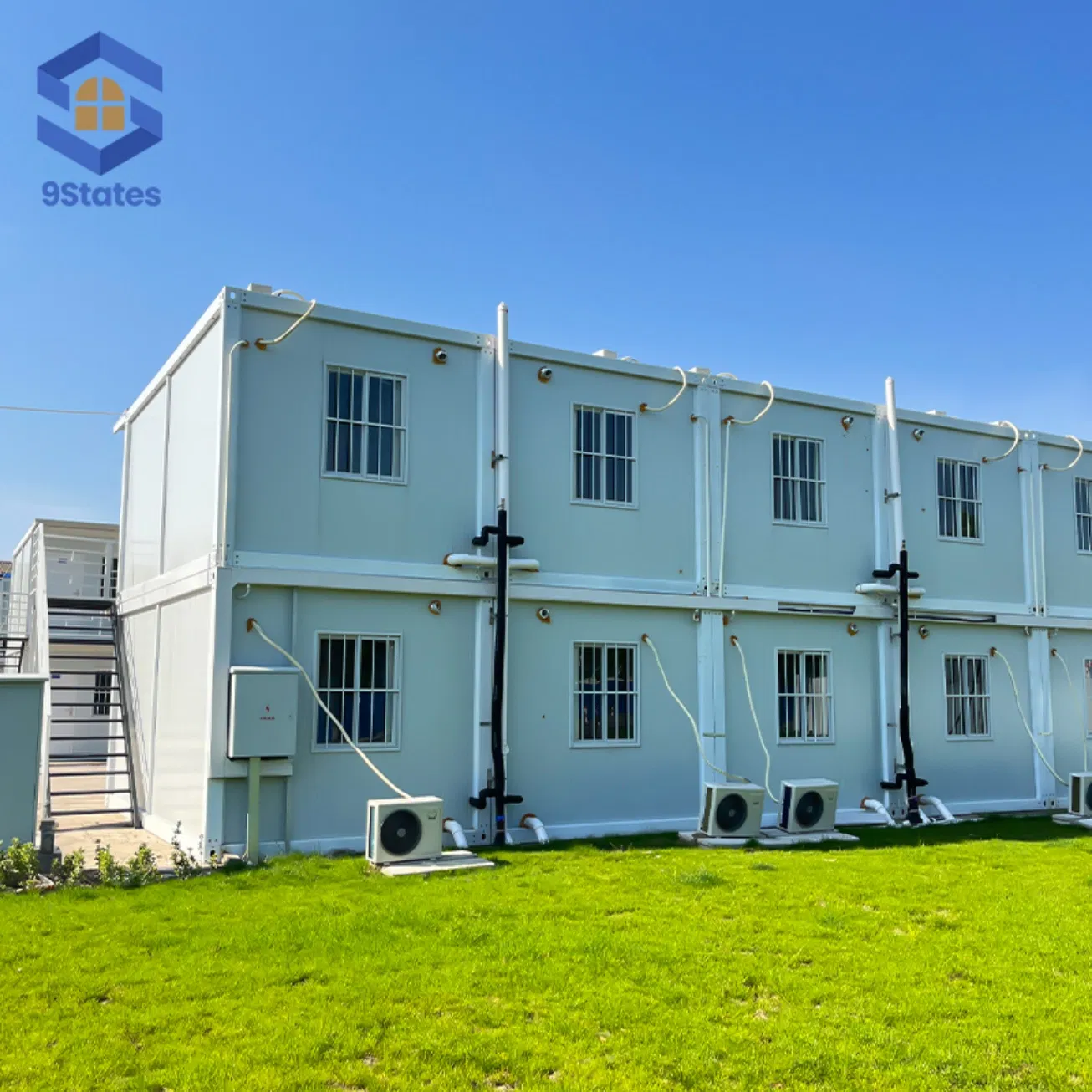 Budget Friendly Retractable Casa Contenedor Home Habitable for Infrastructure Camp Site Huts