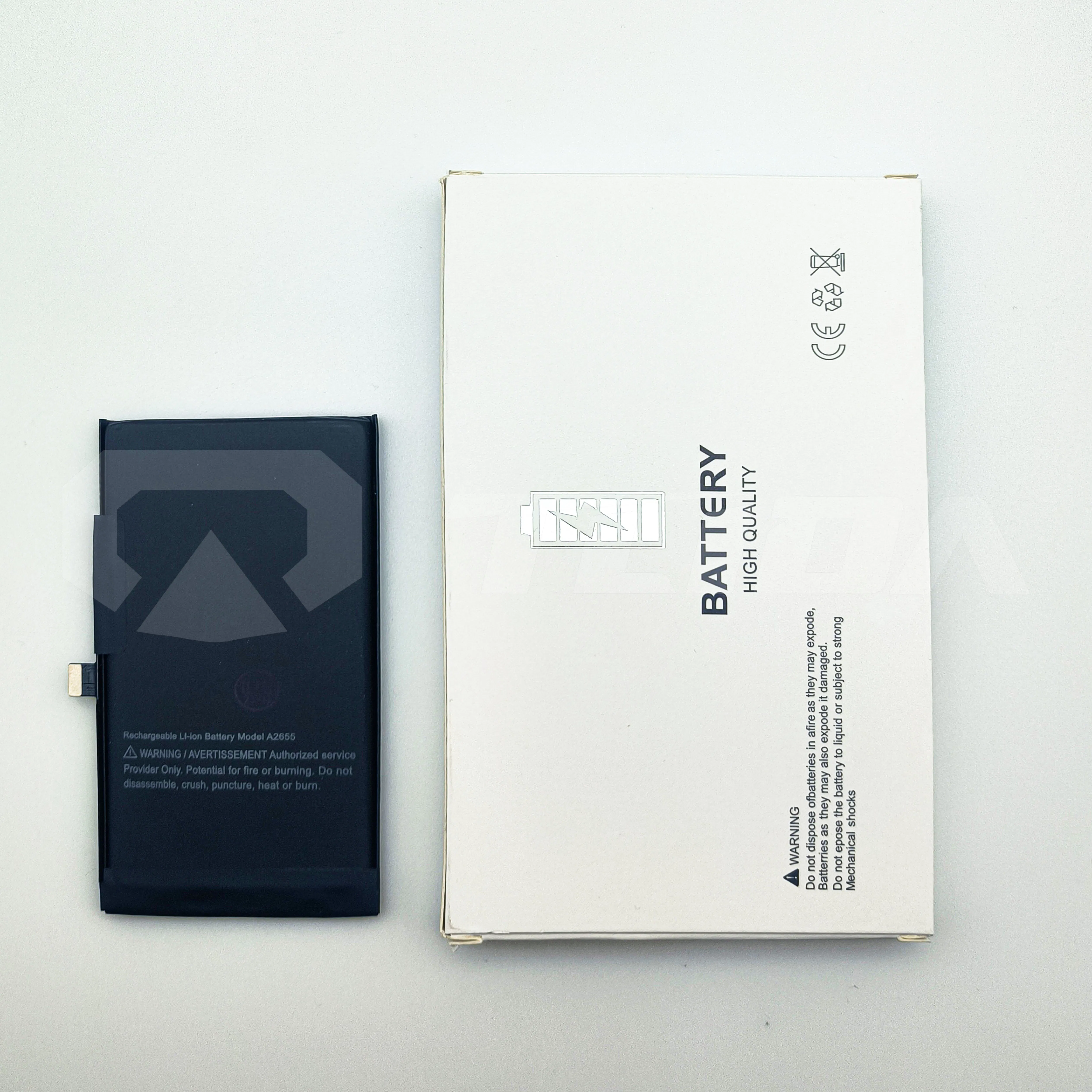 Tlida Battery for iPhone Solve Pop up 100% Battery Health for iPhone 11 12 13 14 Series Phone Battery