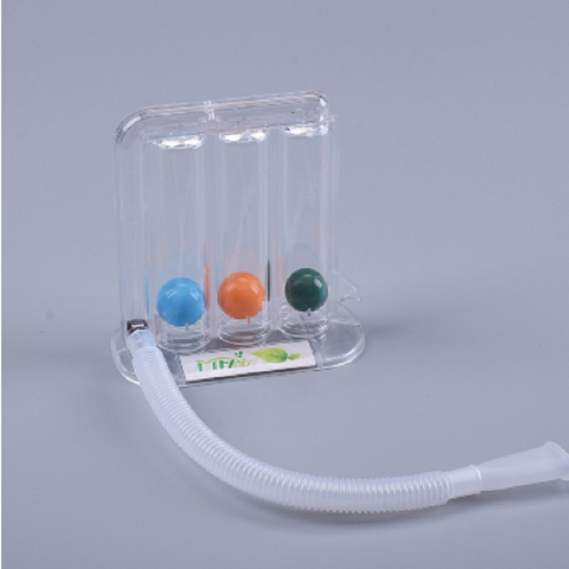 Triflow Lung Exercise Device Respiratory 3 Ball Plastic Medical Incentive Breathing Factory