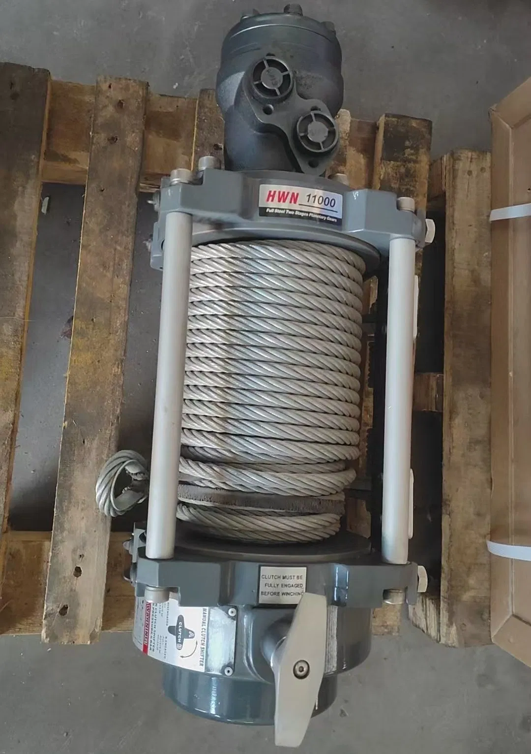 12, 000 Lbs Hydraulic Towing Winch 5-Ton Wrecker Winch