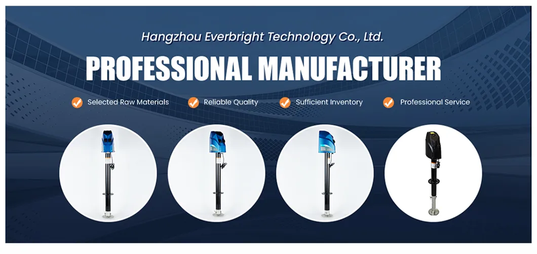 Electric Travel Trailer Jack Banner