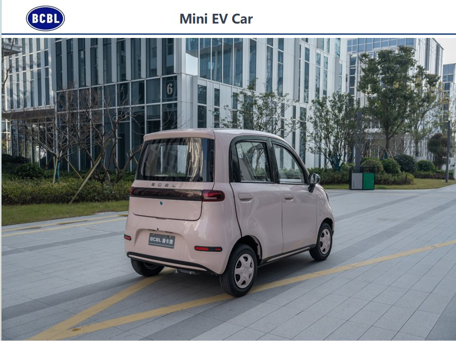 Affordable and Fashionable Mini Electric Vehicle EV Car with Safety and Comfort Features
