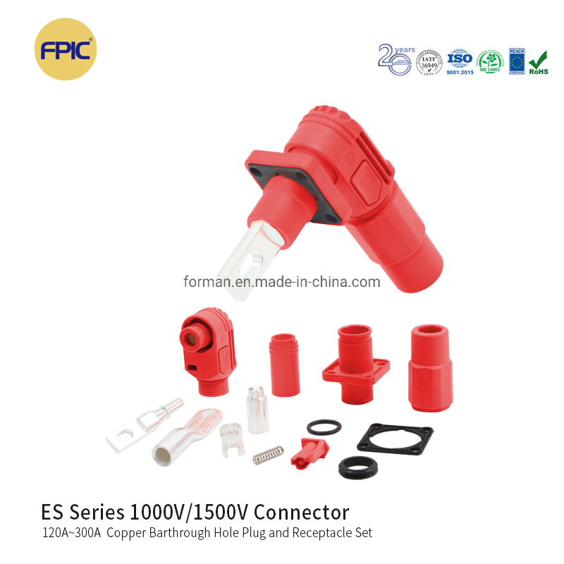 Safety EV Charging Station Hv Battery Connector for Energy Storage Connector