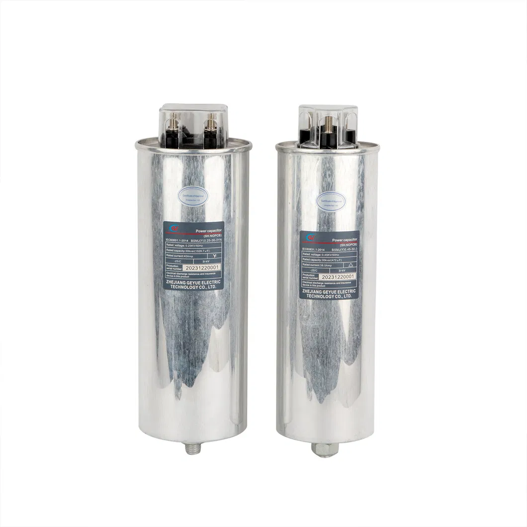 Single Phase Cylinder Capacitor