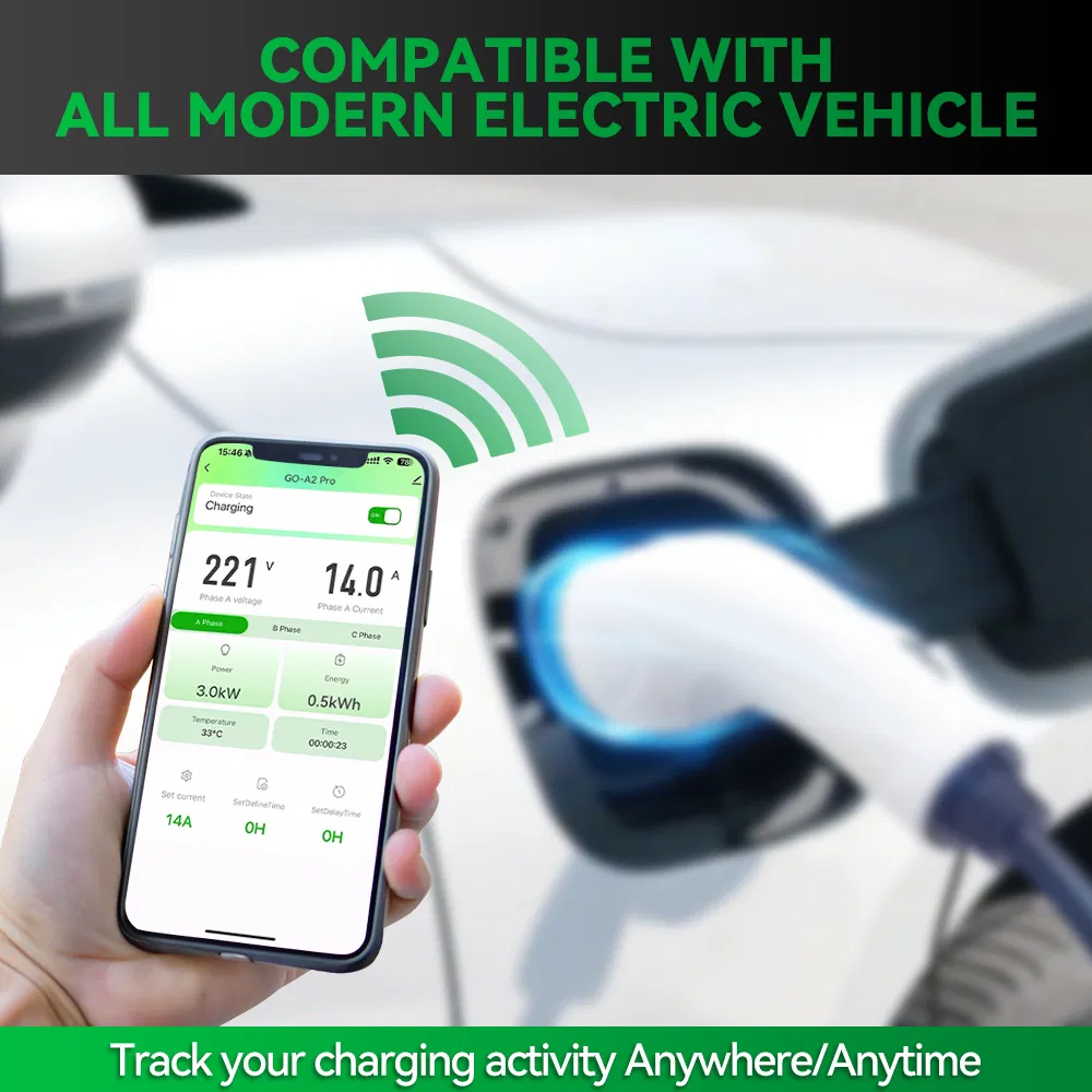 Safety Electric Vehicle Charging Station Portable EV Charger Portable EV Charger 16A