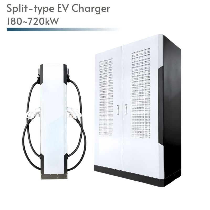 OEM ODM Split-Type DC Fast EV Electric Vehicle Charger with Dynamic Power Distribution for Fleet Charging Operations